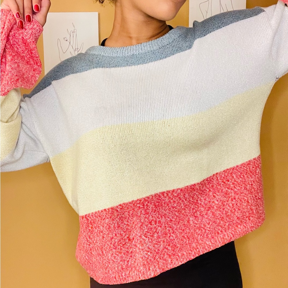 Stunning Rainbow/Pastel Sweater